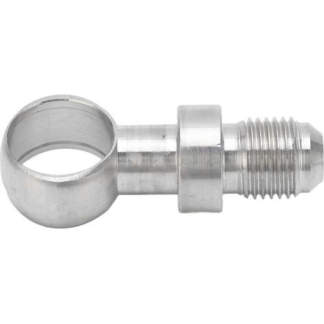 Raccordo banjo in acciaio inox da 18 mm a 6AN, tenuta universale ad alte prestazioni per linee olio turbo (1/5)