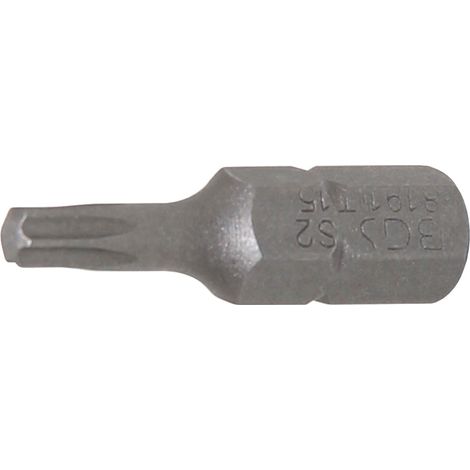 BGS Bit Antrieb Außensechskant 6,3 mm (1/4") T-Profil (für Torx) T15 - 8191