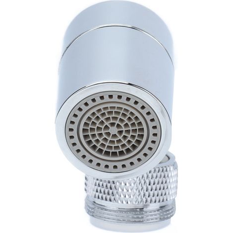 720° drehbarer Spültischarmatur-Luftsprudler mit 2 Wasserauslassmodi, 4-lagigem Netzfilter, M24-Außengewinde (1/5)