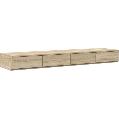 Maison Exclusive - Cassetti per letto Rovere Sonoma 140 x 36,5 x 16,5 cm