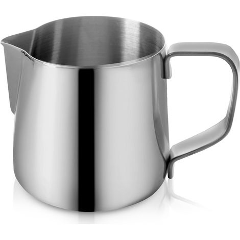 Jarra de leche de acero, jarra para espumar leche, vaso medidor, 160 ml (1/3)