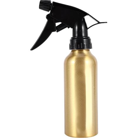Vaporisateur vide coiffure pour les cheveux Spray de coiffeur Outil de salon de coiffure (200ml Or), (1/3)