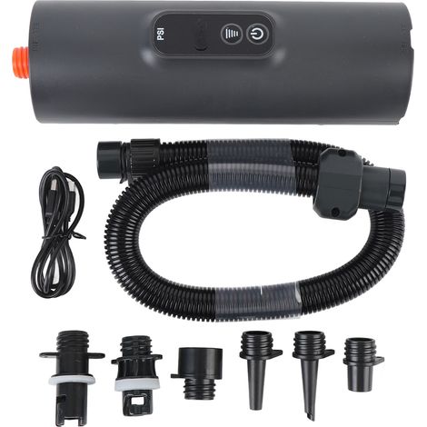Pompe de gonflage électrique sans fil haute pression pour tentes gonflables, kayaks, bateaux et matelas flottants. (1/5)