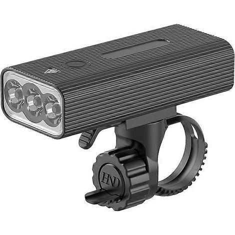Éclairage vélo à trois lampes, phares avant et arrière pour VTT, lampes rechargeables, équipement de cyclisme (1/5)