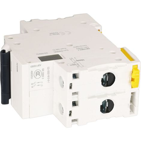 Disjoncteur 2P 63A Protection Courte Surcharge Interrupteur Sectionneur Isolation AC400V (1/5)