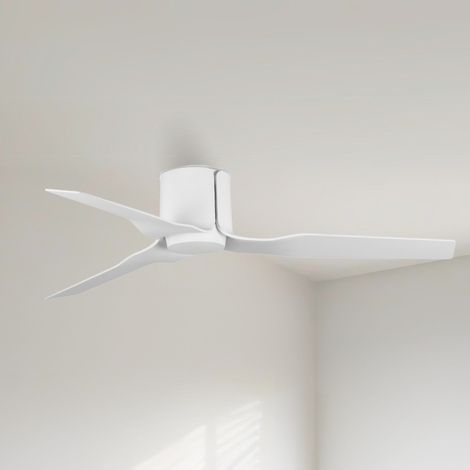MICA Deckenventilator Weiß mit Licht Ø132 cm