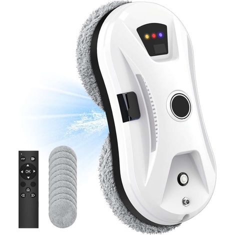 Elektrischer Fensterputzroboter – Châtelec – 5600 Pa – 3 Automatikmodi – Fernbedienung – 10 Tücher