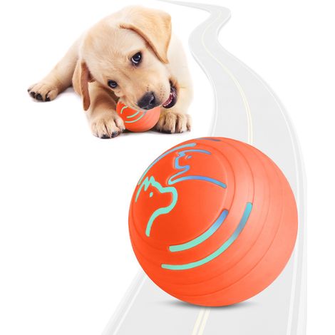 【Jouet à balle】Balle Interactive Vibrante Lumineuse 4 Modes TPU 2.2" rechargeable (1/2)