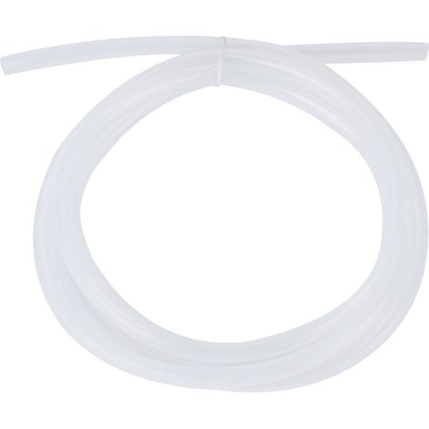 Tuyau en silicone souple de 2 mètres pour refroidissement à eau, transparent (7x9 mm) (1/4)