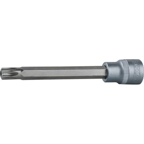 3/8" Bit-Stecknuss Torx mit Stirnlochbohrung, lang, TB55 (1/3)