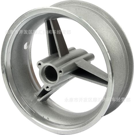 Mini motorcycle accessories, two-stroke 47-49cc sports bike, 90/65-6.5 inch front wheel with steel and aluminum rims. (1/4)