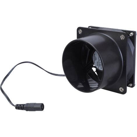 12-V-Rohrventilator für den Haushalt, leiser Industrieventilator, Bad- und Küchenventilator (1/5)