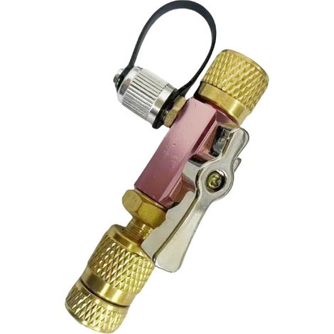 Outil de retrait de soupape, outil de retrait de noyau de soupape à vide de 5/16 pouce, capacité de vide de 20 microns. (1/4)