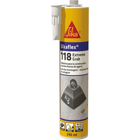 Adesivo da costruzione Sikaflex 118 290 ml 556900