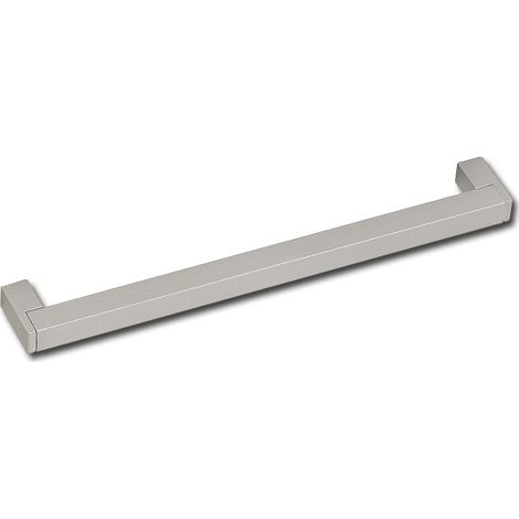 Citterio Griff Adrias LA 320mm - Möbelgriff Breite 335mm - Griff für Möbel, Aluminium / Zinkdruckguss, natur eloxiert / alufarbig