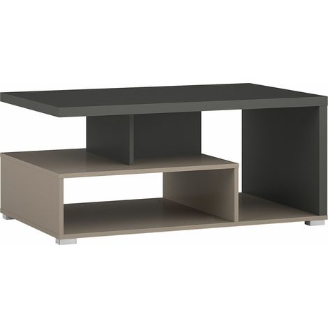 Mesa de centro Virvele 100 , 45x60x100cm, Diámetro: 0, Aglomerado laminado, Angular