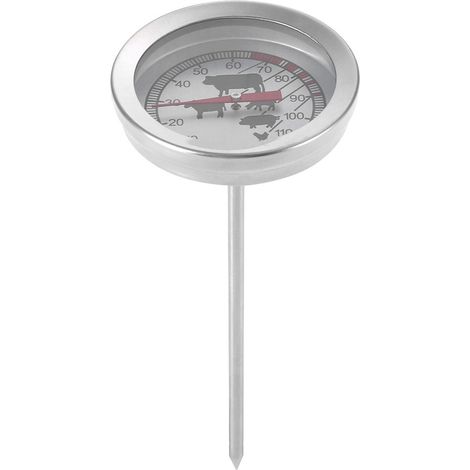 Filiyano-Thermomètre de cuisson en acier inoxydable pour barbecue, thermomètre de cuisine, barbecue (1/4)