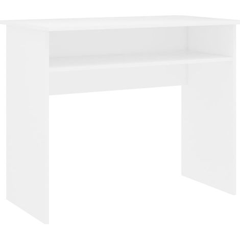 Maison Exclusive - Schreibtisch Weiß 90x50x74 cm Holzwerkstoff