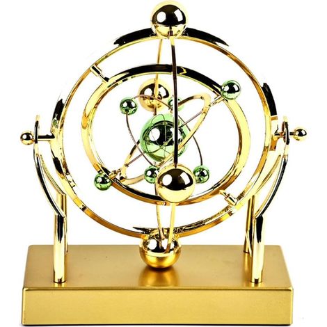 1 orologio a moto perpetuo, sfera celeste, plastica, decorazione da scrivania, regalo per insegnanti (1/5)