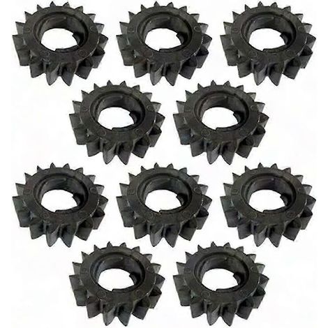Lame tondeuse pour tracteur Stratton 280104, moteur 10 dents, 16 engrenages, pièce de rechange compatible, remplacement facile, équipement de coupe pour pelouse. (1/5)