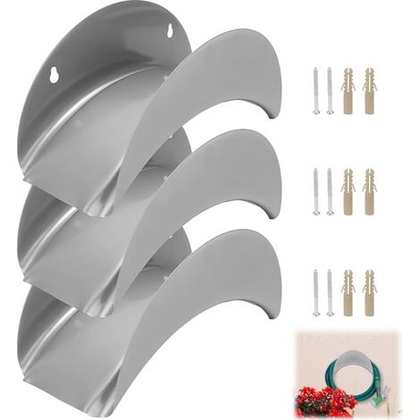 Wall Mounted Garden Hose Holder Hose Holder for Water Hose Holder (1/5)
