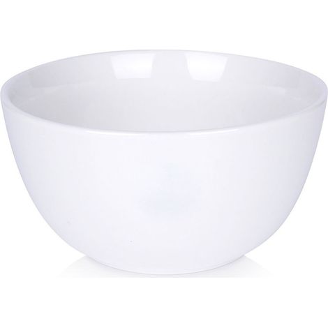 Bol en porcelaine blanche de 16 cm, 950 ml