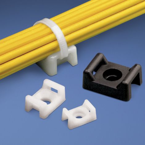 Panduit Cable Tie Mount Kabelbindersockel schraubbar, nieten TM2S8-M30 Bündel-Ø-Bereich 127 mm (max)