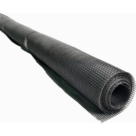 Werka Pro – Tulle moustiquaire 100x250cm – Fibre de verre stable aux UV – Tulle lavable et indémaillable – Découpe facile