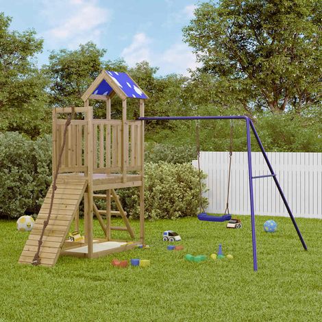 Outdoor Playset Impregnated Wood Pine vidaXL (1/5)