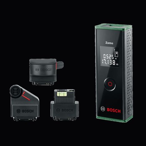 Misuratore laser 20 metri ZAMO III Set con 3 accessori 0603672703 BOSCH (1/4)