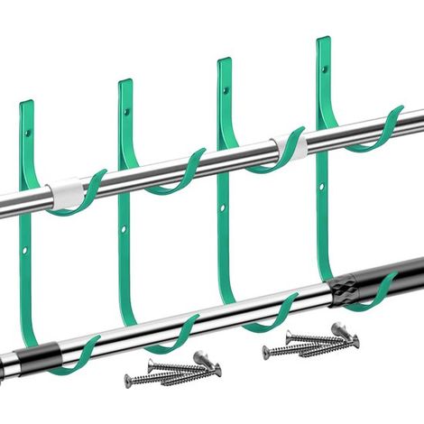 Aluminium-Poolrandhaken für Schläuche – für Teleskopstangen, Bürsten und Rechen (1/5)