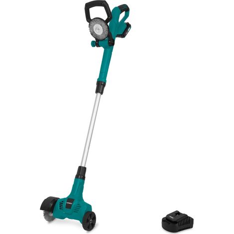 Akku-Fugenbürste 20V - Teleskopstiel inkl. 2.0Ah Akku und Schnellladegerät