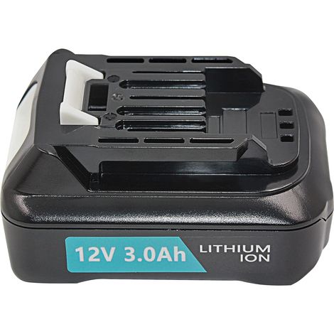 Batterie Li-ion de rechange 12 V 3,0 Ah pour Makita BL1021B BL1015 BL1020B BL1041B BL1016 197396-9 632F59-1, Batterie Visseuse (1/5)