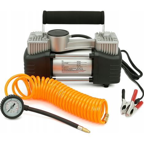 Compressore per auto a batteria, pompa per gonfiare pneumatici, compressore a 12V (1/5)