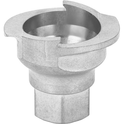 Adattatore per pistola a spruzzo in acciaio inox, filettatura femmina da 16 mm, filettatura da 1,5 mm, maggiore efficienza, per auto, barche, mobili, artigianato -Crezuo