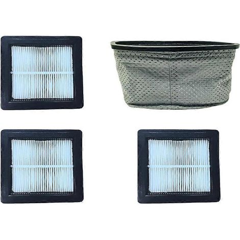 Ensemble de 4 sacs et filtres en microfibre pour aspirateur dorsal ProTeam GoFit 3 / GoFit 3 sans fil / GoFit 3 PH - Pièces détachées (1/5)