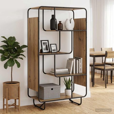 Aparador alto Roble artisan 80 x 37.5 x 144 cm (1/4)