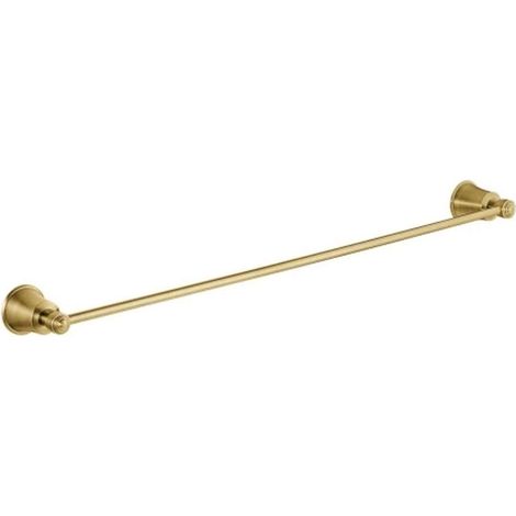 OMNIRES Art Line - Portasciugamani, lunghezza 65 cm, ottone spazzolato AL53216BSB