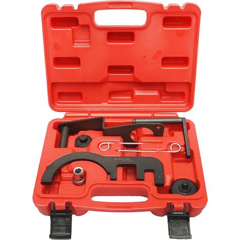Set di strumenti per bloccare la distribuzione nei motori diesel BMW N47 e N57 Breckner Germany (1/5)
