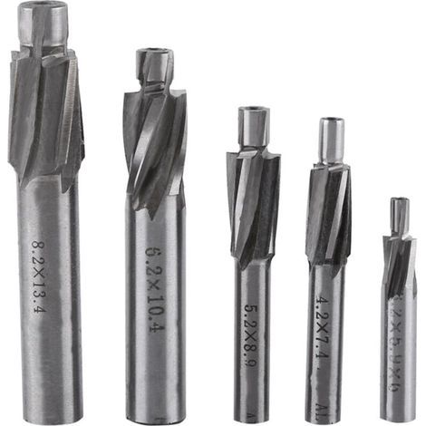 Fraise CNC pour aluminium, cuivre, acier rapide dur, fonte, pour applications industrielles (1/3)