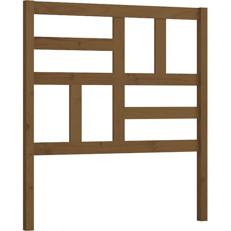 Maison Exclusive - Tête de lit Marron miel 96x4x104 cm Bois massif de pin (1/5)