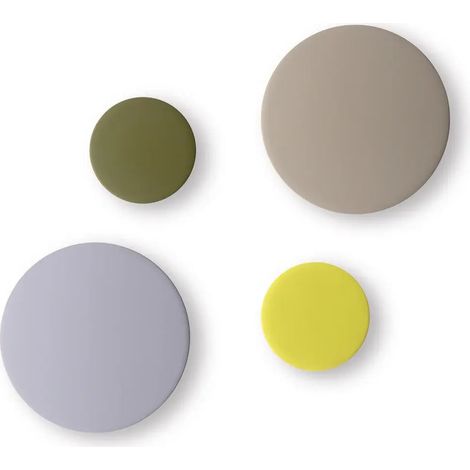 [GEBRAUCHT] B-Ware Remember Wandhaken Set Haken Tulip Verschiedene Farben Polyresin Garderobenhaken
