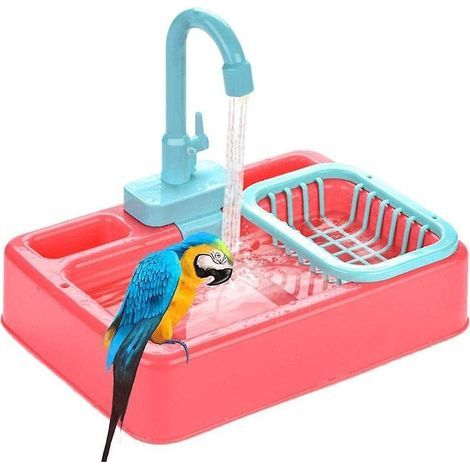 Perche Perche Pour animaux de compagnie Bain d’oiseaux Accessoires de douche Perroquet Jouet Oiseau (1/5)