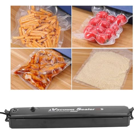 Machine automatique de mise sous vide des aliments, scelleuse sous vide, machine de conservation des aliments, système de mise sous vide, norme européenne 220 V (1/5)