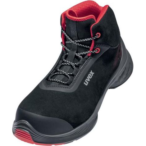 Uvex Sicherheitsstiefel S3 SRC uvex 1 G2 aus Mikrovelours, uvex xenova Kunststoffkappe, Weite 11, Größe 47 (1/5)