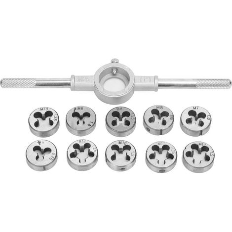 Kit De Taraudage - Porte-Matrice À Vis Avec Clé De 25 Mm - Pour Filetage Métallique Et Plastique - 1 Pièce (1/5)