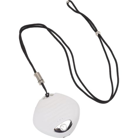 Mini purificateur d'air portable à ions négatifs, élimine les odeurs de fumée et de voyage, blanc. Collier idéal pour la voiture. (1/5)