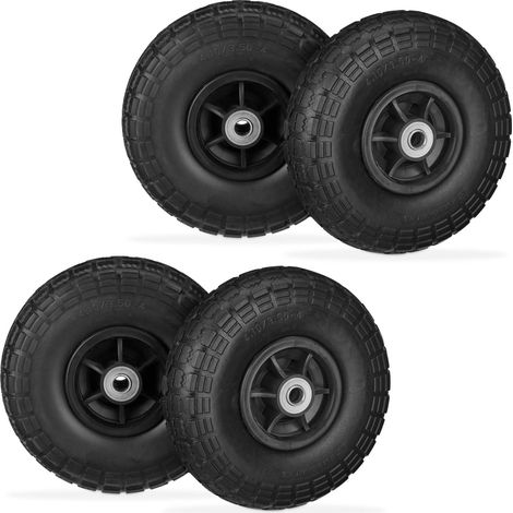 Ruedas de recogida pu juego de 4 410350 4