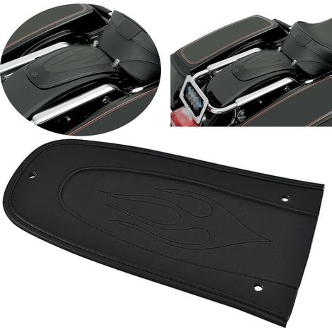 Pièces de modification pour moto : garde-boue, coussin de selle, autocollant flamme, compatible avec Harley-Davidson Big Glide (1/5)