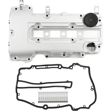 Camshaft Engine Valve Cover, Anti-impact 25198498 High Pressure Resistant, Good Heat Dissipation, Wear-resistant Aluminum Alloy. (1/5)